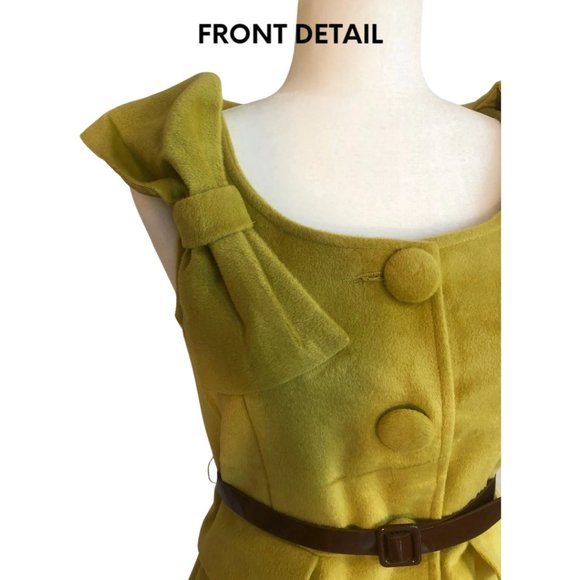 SALE!!!!! NWT Avocado Green Fuzzy Sleeveless Shirt - Picture 2 of 4
